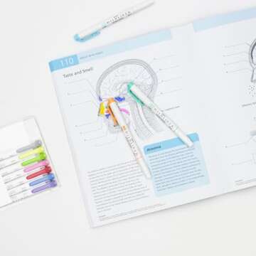 Zebra Mildliner Double Ended Highlighter, Assorted Ink Colors, Bold-Chisel/fine-Bullet Tips, Assorted Barrel Colors, 10/set