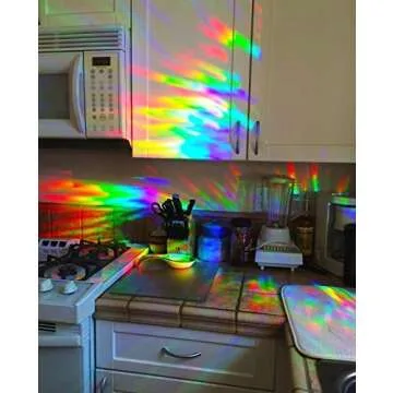 Rainbow Symphony Suncatcher Window Film for Vibrant Colors