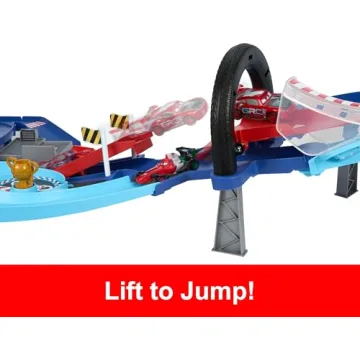 GRC Jumping Raceway Playset - Nonstop Racing Fun!
