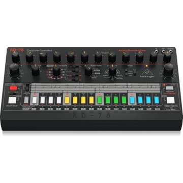 Behringer RD-78 Analog Drum Machine with 15 Drum Sounds and MIDI