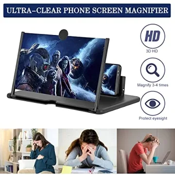 Kairry 12" Smartphone Magnifier for HD Viewing Experience