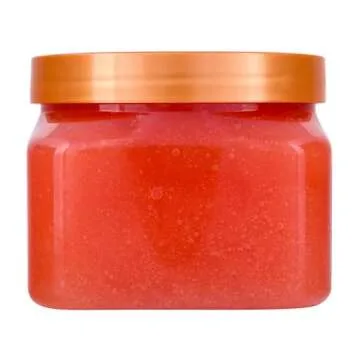 Tree Hut Peach Sorbet Shea Sugar Scrub | Exfoliating Body Scrub Removes Dead, Dry Skin for a Soft & Hydrated Feel | Nourishing Essential Body Care | 18 fl oz.