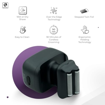 Skull Shaver One Lion Gold PRO - The Ultimate Men's Foil Shaver