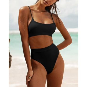 MELYUM Women's High Waisted Bikini Set for Stylish Confidence