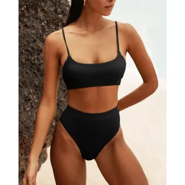 MELYUM Women's High Waisted Bikini Set for Stylish Confidence