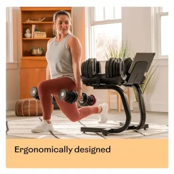 BowFlex SelectTech Stand with Media Rack for Dumbbells