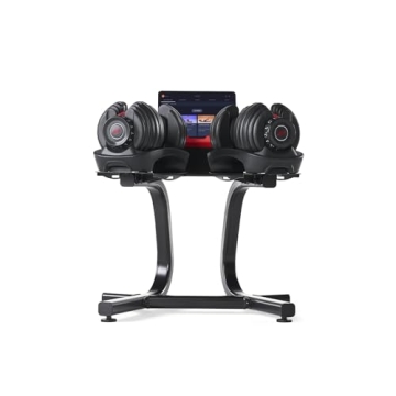 BowFlex SelectTech Stand with Media Rack for Dumbbells