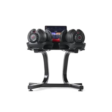 BowFlex SelectTech Stand with Media Rack for Dumbbells