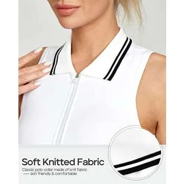 Stylish Golf Dress with Built-in Shorts and Bra for Women