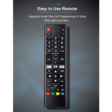 Reliable Universal Remote for LG Smart TVs - Easy Setup