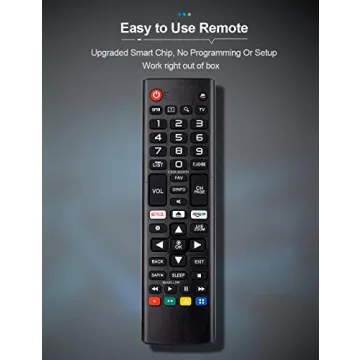 Reliable Universal Remote for LG Smart TVs - Easy Setup