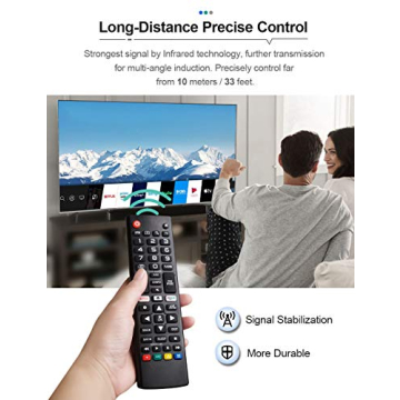 Reliable Universal Remote for LG Smart TVs - Easy Setup