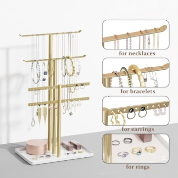 pickpiff Jewelry Stand: Elegant Organizer for Women