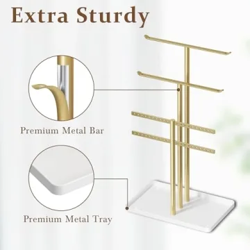 pickpiff Jewelry Stand: Elegant Organizer for Women