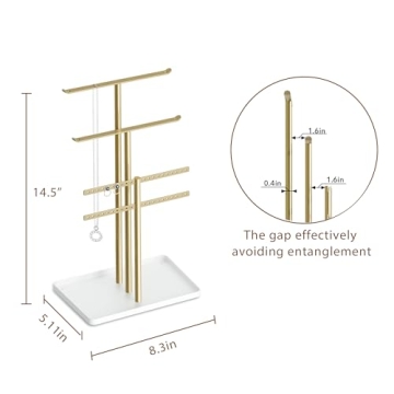 pickpiff Jewelry Stand: Elegant Organizer for Women