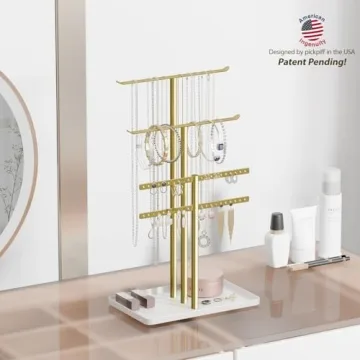 pickpiff Jewelry Stand: Elegant Organizer for Women