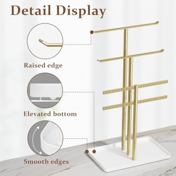 pickpiff Jewelry Stand: Elegant Organizer for Women
