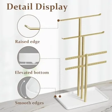 pickpiff Jewelry Stand: Elegant Organizer for Women