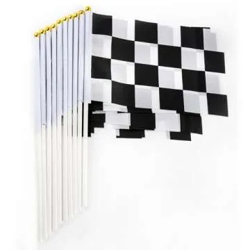 50 Checkered Flags for Racing Theme Parties and Events