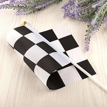 50 Checkered Flags for Racing Theme Parties and Events