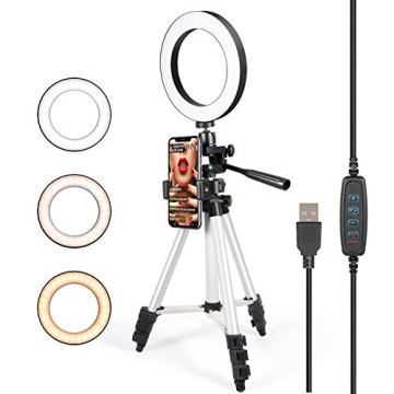 Buy GLCON LED Ring Light with Phone Holder Today