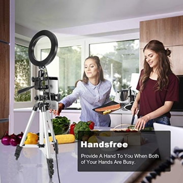 Buy GLCON LED Ring Light with Phone Holder Today