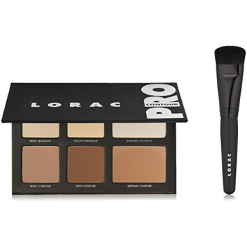 LORAC PRO Contour Palette & Contour Brush, Multi