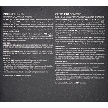 LORAC PRO Contour Palette & Contour Brush, Multi