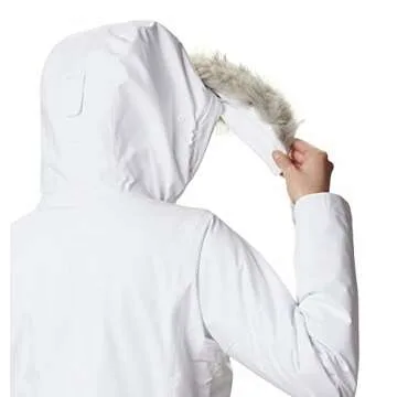 Columbia Women's Ava Alpine Insulated Jacket, White/Cirrus Grey, X-Large