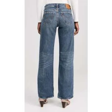 Levi's Women's Low Loose Jeans, Living The Good Life, Blue, 25