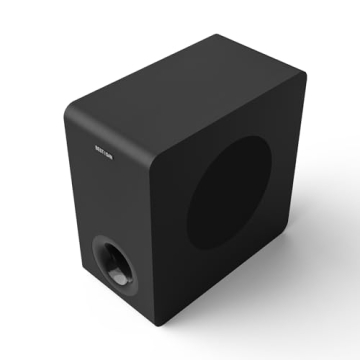 Bestisan 6.5 inch Active Subwoofer for Deep Bass