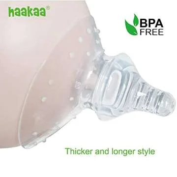 Haakaa Nipple Shields for Easy Breastfeeding Comfort