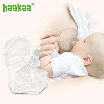 Haakaa Nipple Shields for Easy Breastfeeding Comfort