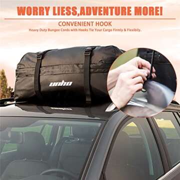 24" Heavy Duty Bungee Cords, 4 Pack for Outdoor Use