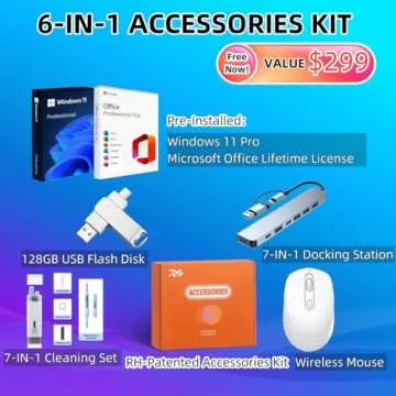 Dell Inspiron 15 Business Laptop, 15.6" FHD Touchscreen, Intel 10-Core i7-1355U, 32 GB RAM, 1 TB SSD...