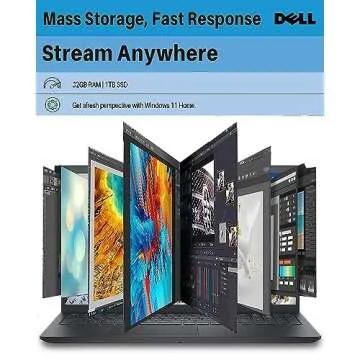 Dell Inspiron 15 Business Laptop with Touchscreen and i7