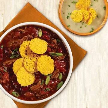 Mrs. Cubbison's Cheese Crisps - 100% Real Cheese, Keto Friendly, Great for Snacking and Salad Topper - Cheddar Flavor, 1.98 Ounce (Pack of 1)