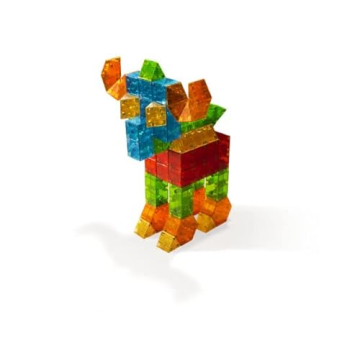 Magna-Qubix 85-Piece Magnetic Construction Set for Kids