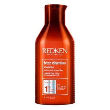 Redken Frizz Dismiss Shampoo - Sulfate Free, Anti-Frizz & Humidity Protection