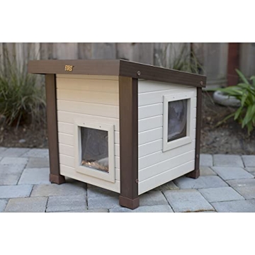 Albany EcoFLEX Outdoor Cat House for Feral Cats