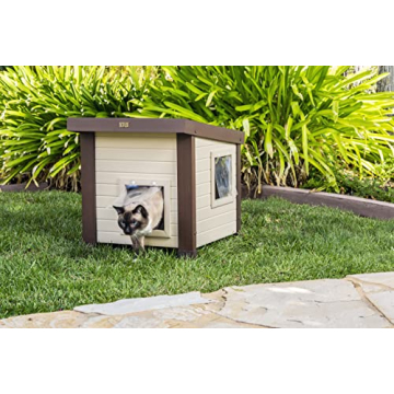 Albany EcoFLEX Outdoor Cat House for Feral Cats