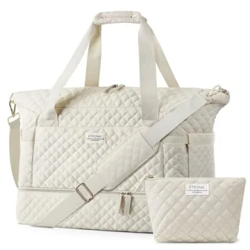 ETRONIK Travel Bag, Weekender Bags for Women, Personal Item Travel Bag with Wet Pocket, Duffel Bag f...