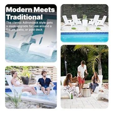 Step2 Vero Adirondack Chair - Stylish Poolside Lounger