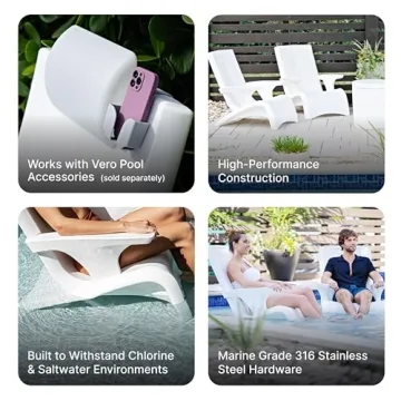 Step2 Vero Adirondack Chair - Stylish Poolside Lounger