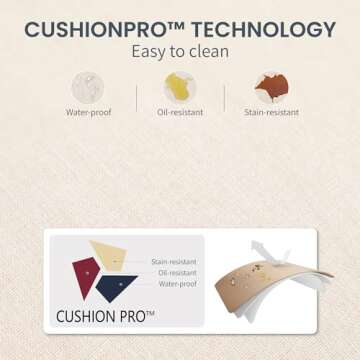 PHI VILLA Outdoor Patio Dining Table and Chairs Set with Umbrella, Heavy Duty 8 Piece Patio Dining S...