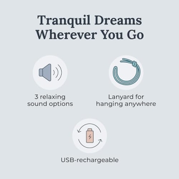 Yogasleep Rohm Portable White Noise Machine Sleep Aid