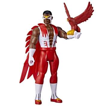 Marvel Legends Series 3.75-inch Retro 375 Collection Falcon Action Figure Toy