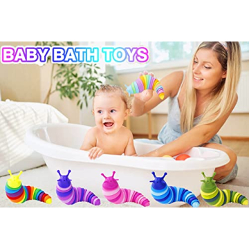 Kabvry Slug Fidget Toys for Kids and Adults Stress Relief