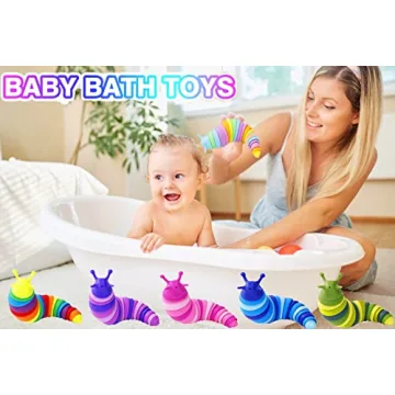 Kabvry Slug Fidget Toys for Kids and Adults Stress Relief