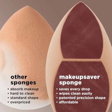 Real Techniques Makeupsaver Sponge Brush Trio Flawless Application